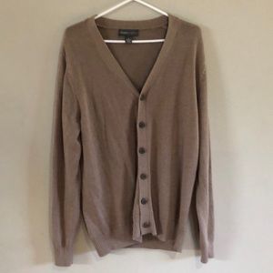 Brown Cardigan.
